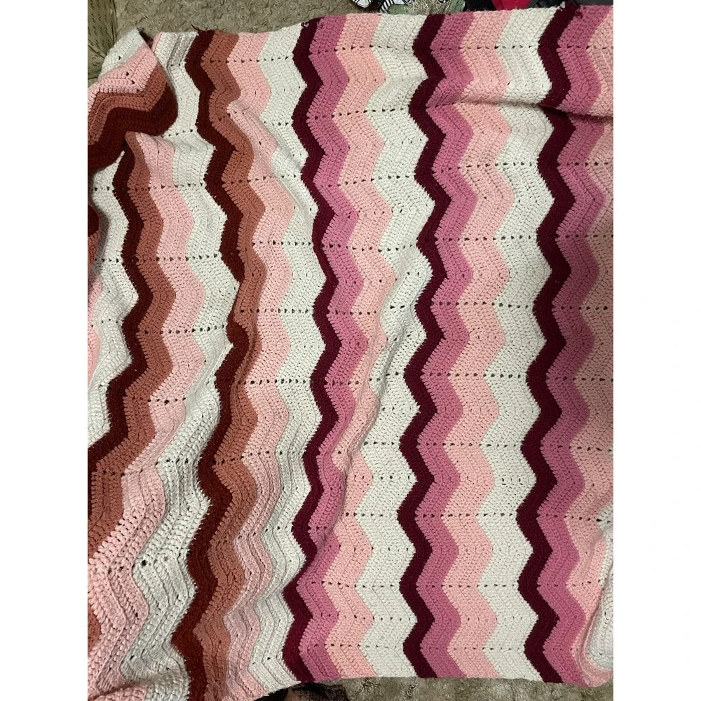Afghan lap blanket 58
